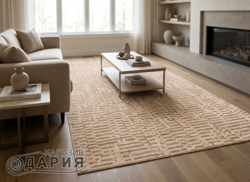 Тъкан килим FORTE 713 beige